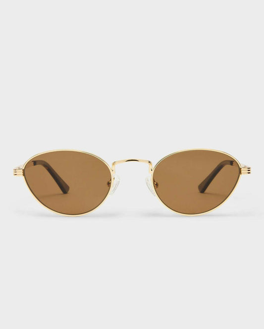 Luv Lou The Delilah Sunglasses in Gold