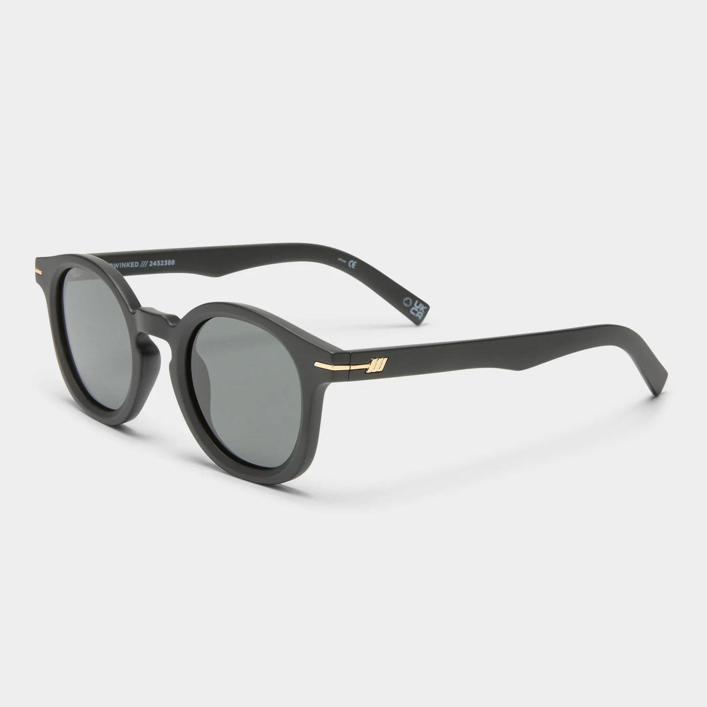 Le Specs Hoodwinked Sunglasses in Matte Black
