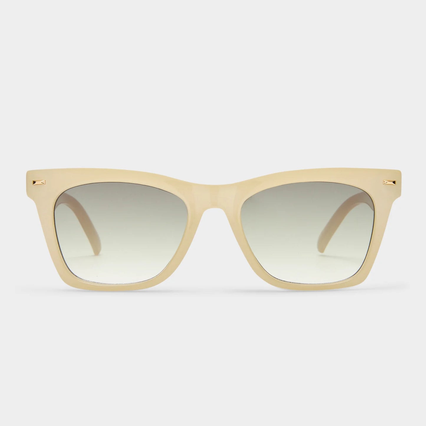 Le Specs Chante Sunglasses in Ivory