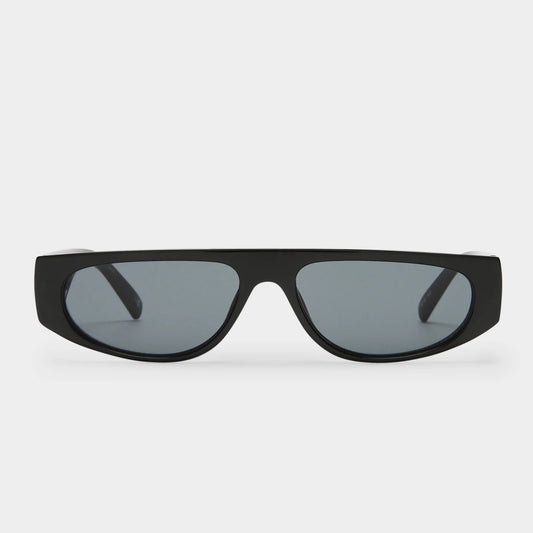 Le Specs Le Ritual Sunglasses in Black Smoke Mono