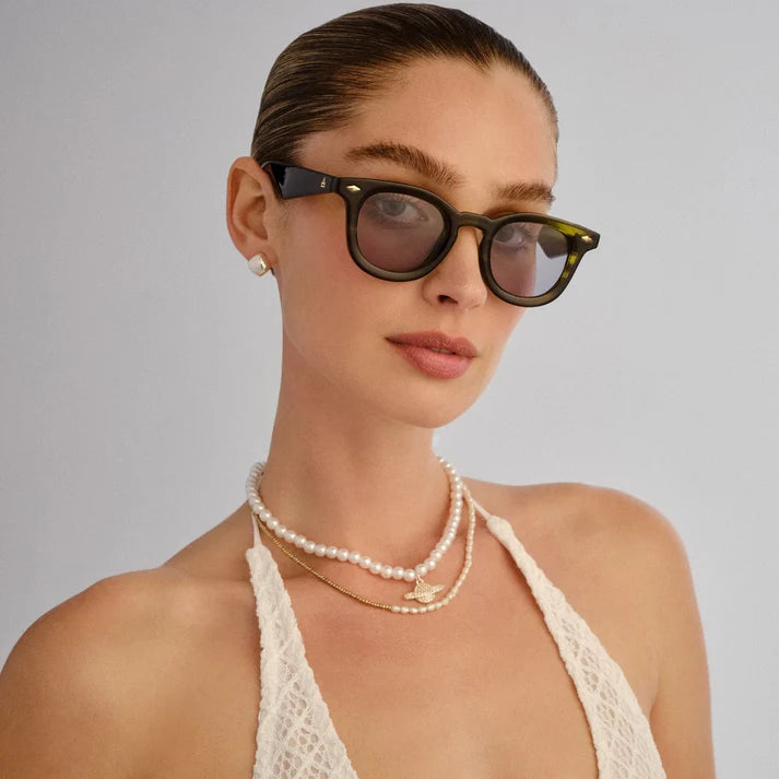 Aire Aperture Sunglasses in Ashen Olive