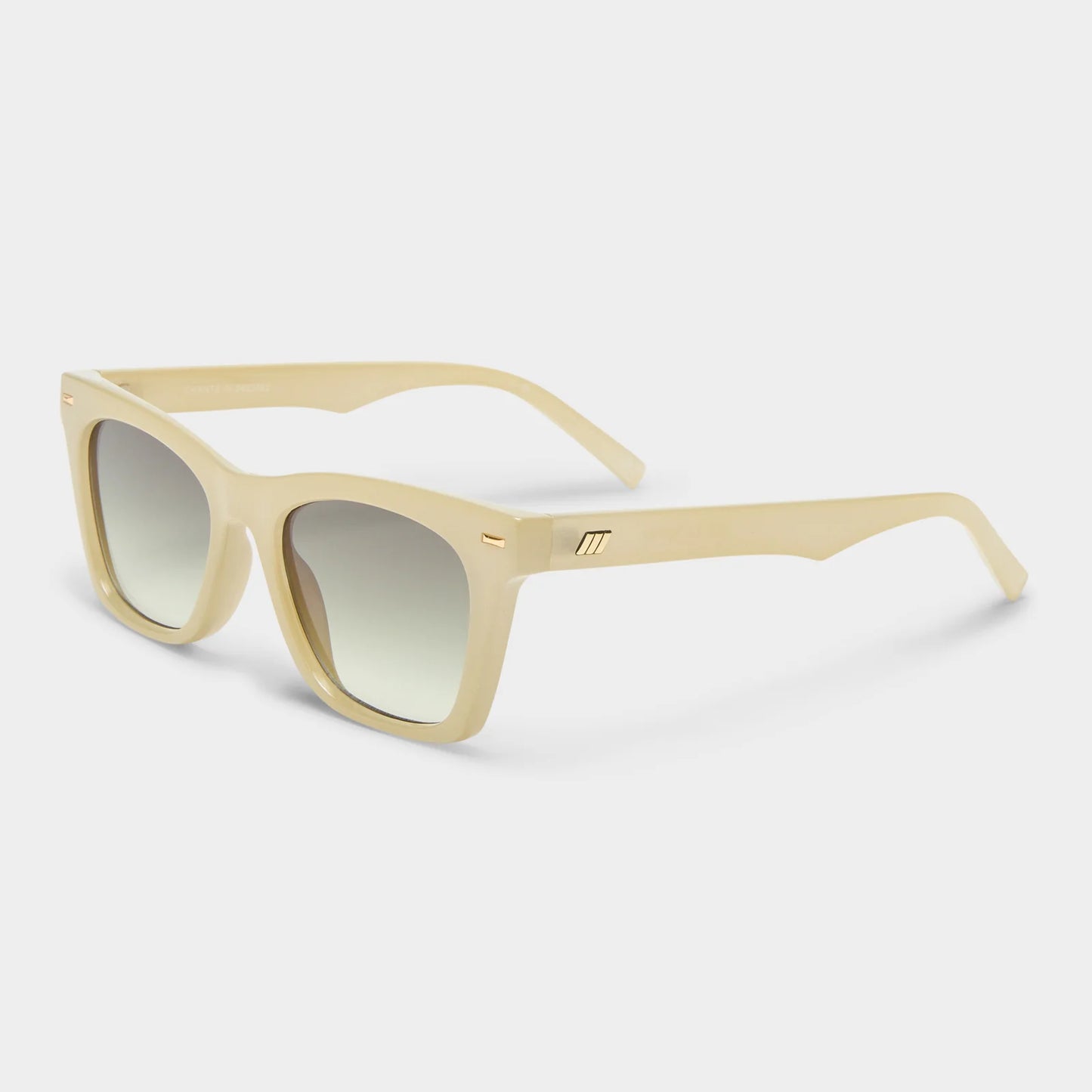 Le Specs Chante Sunglasses in Ivory
