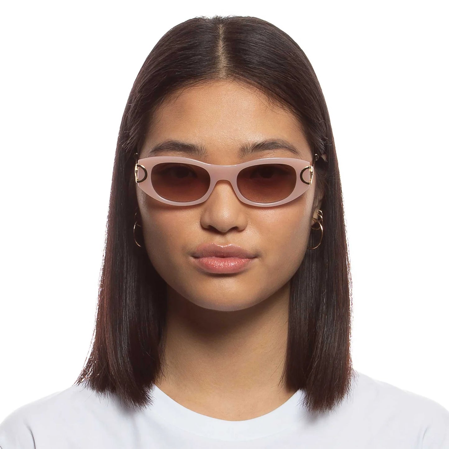 Le Specs Hydrus Link Sunglasses in Pink