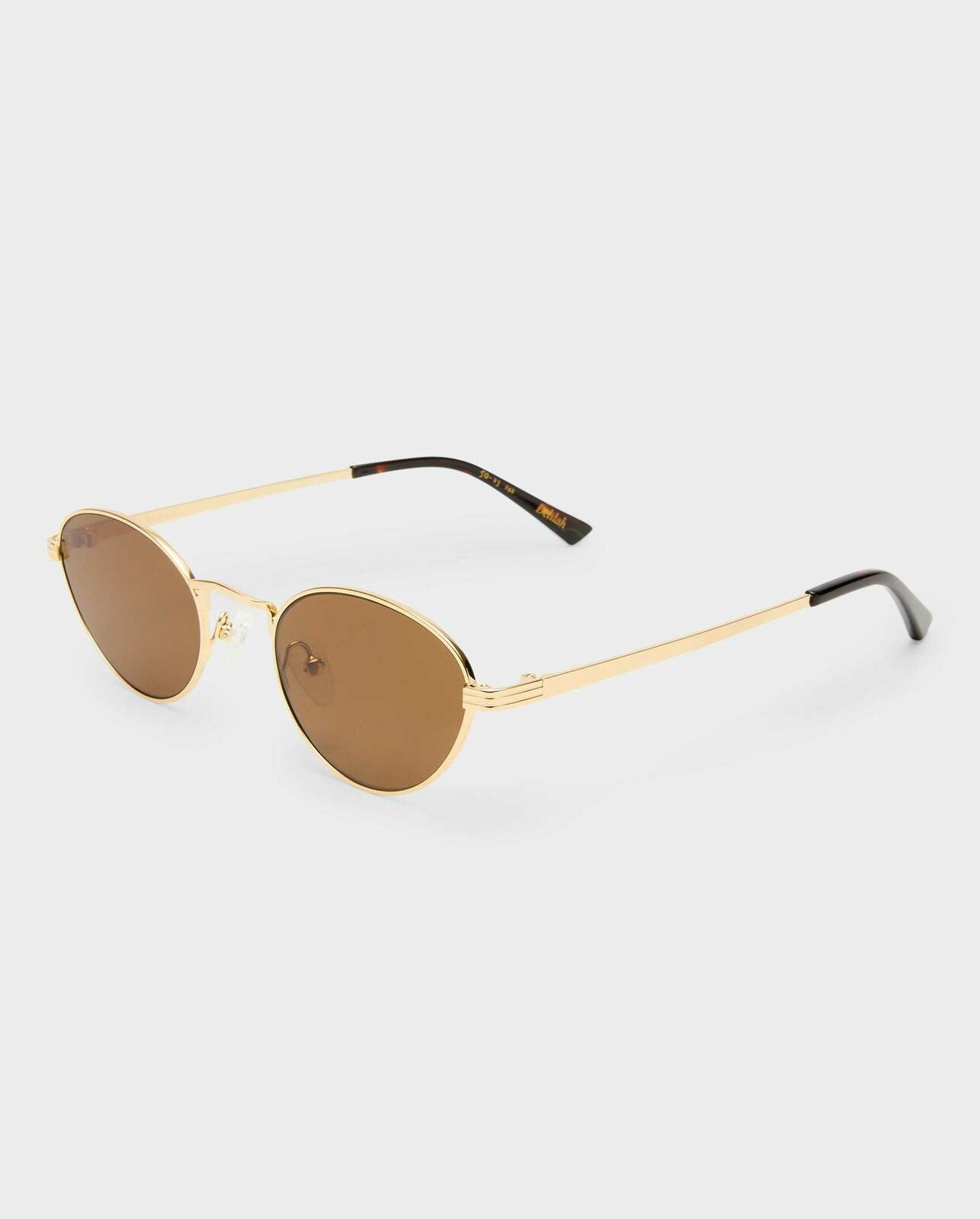 Luv Lou The Delilah Sunglasses in Gold