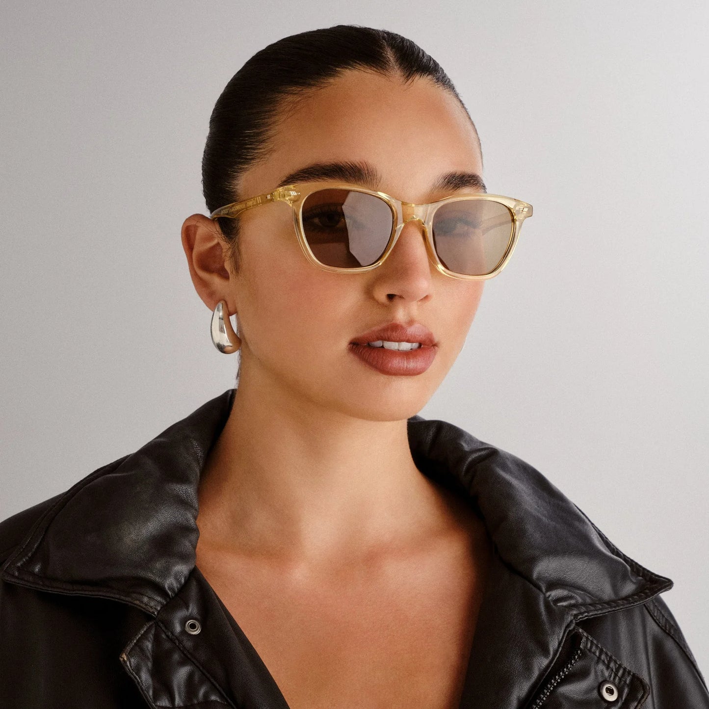 Le Specs Nonsensical Sunglasses in Blonde