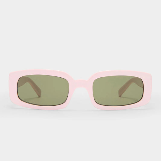 Le Specs Dynamite Sunglasses in Pink Salt