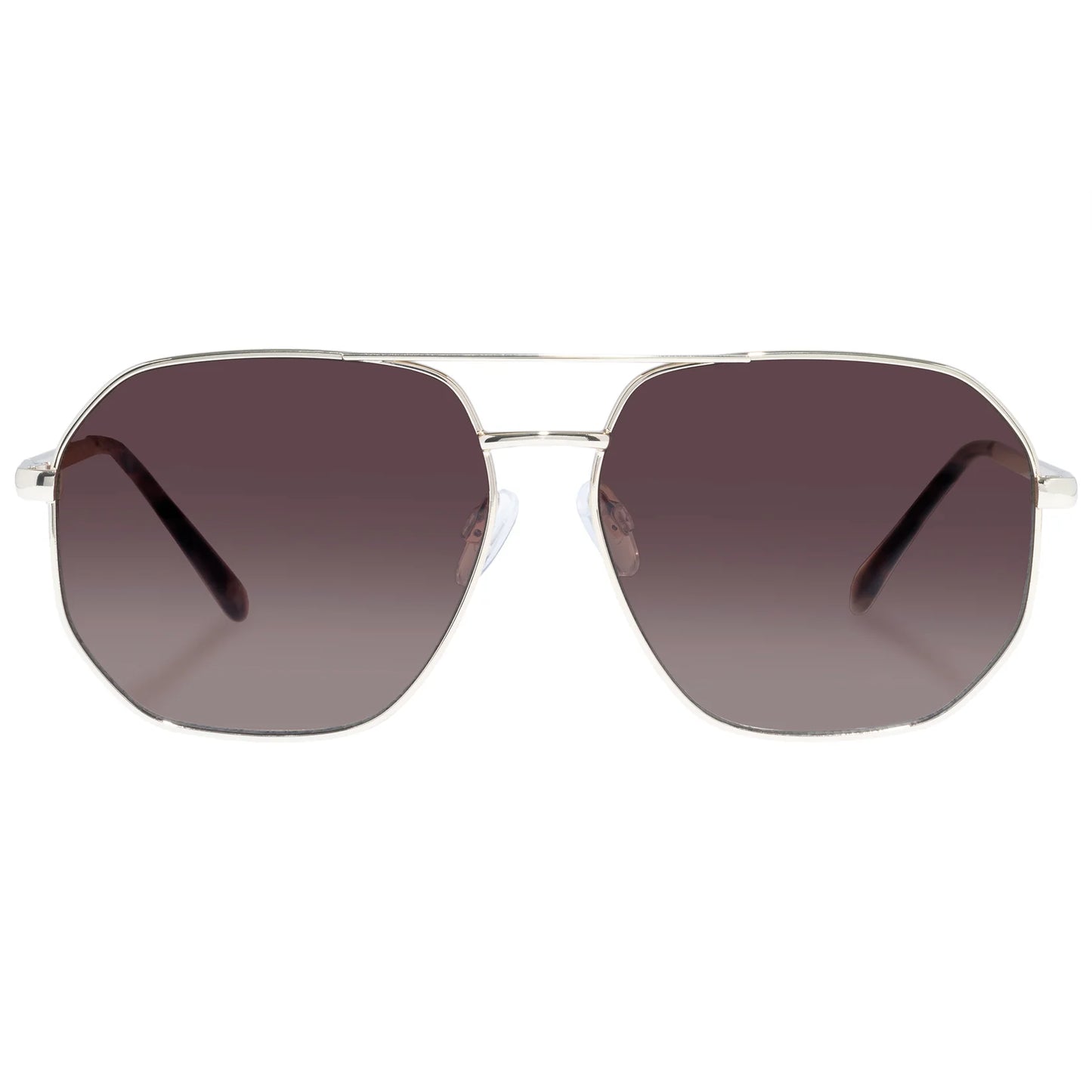 AIRE Corvus Sunglasses in Gold Dark Tort