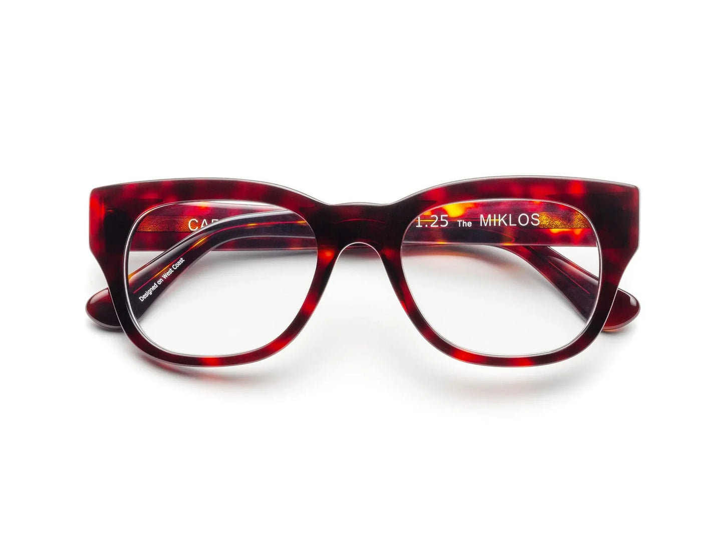 Caddis Miklos Reading Glasses in Turtle
