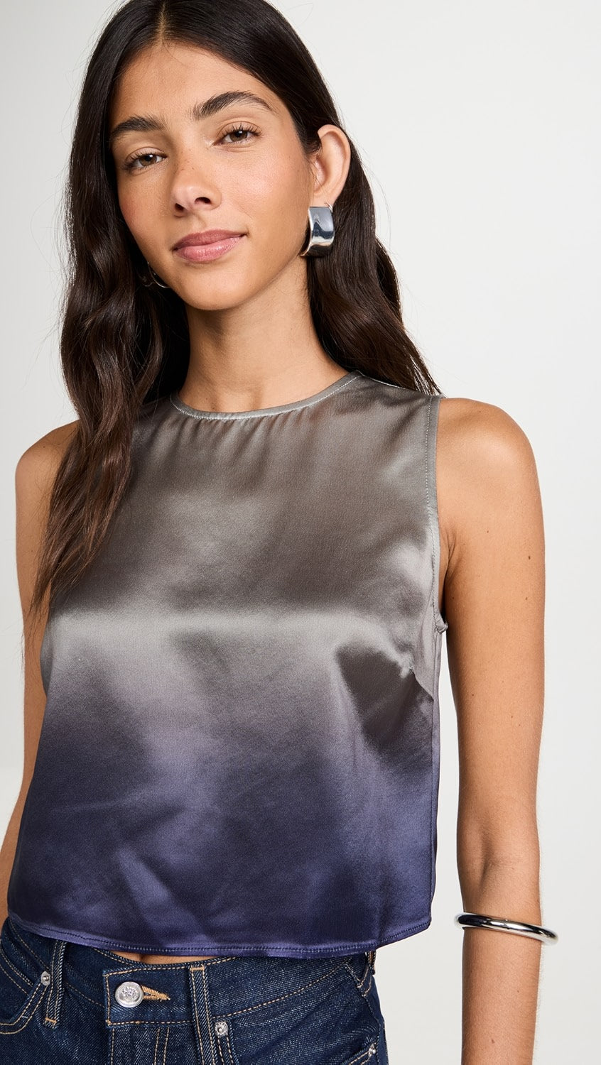 CAMI NYC Romilly Top in Caspian Ombre