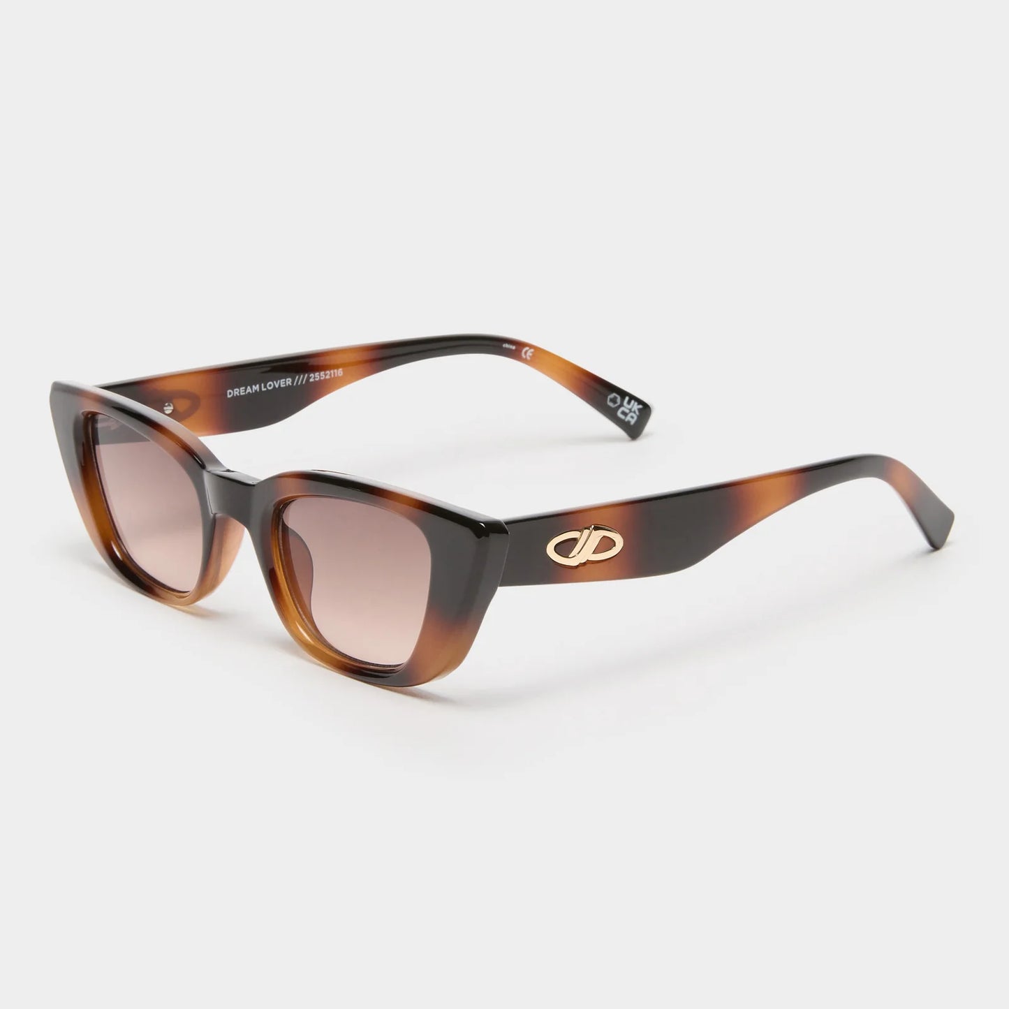 Le Specs Dream Lover Sunglasses in Dark Tort