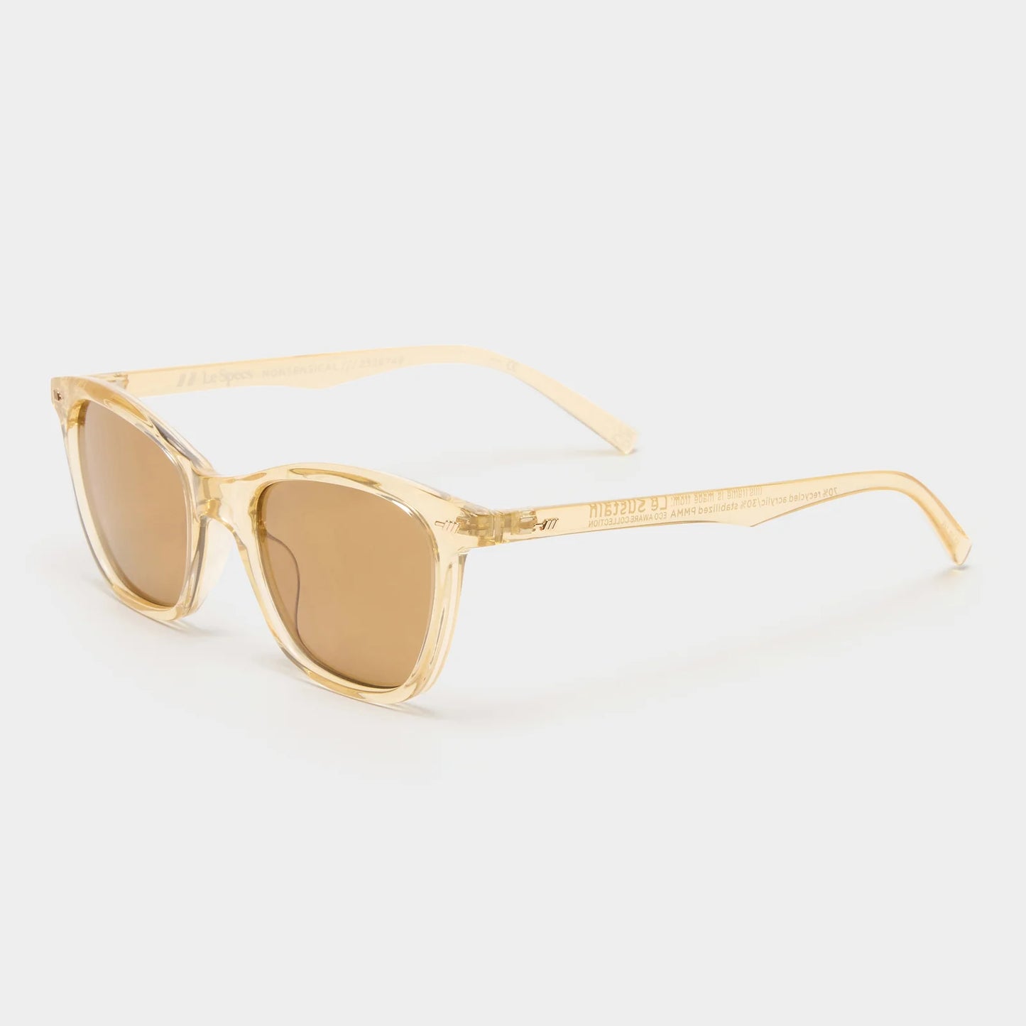 Le Specs Nonsensical Sunglasses in Blonde