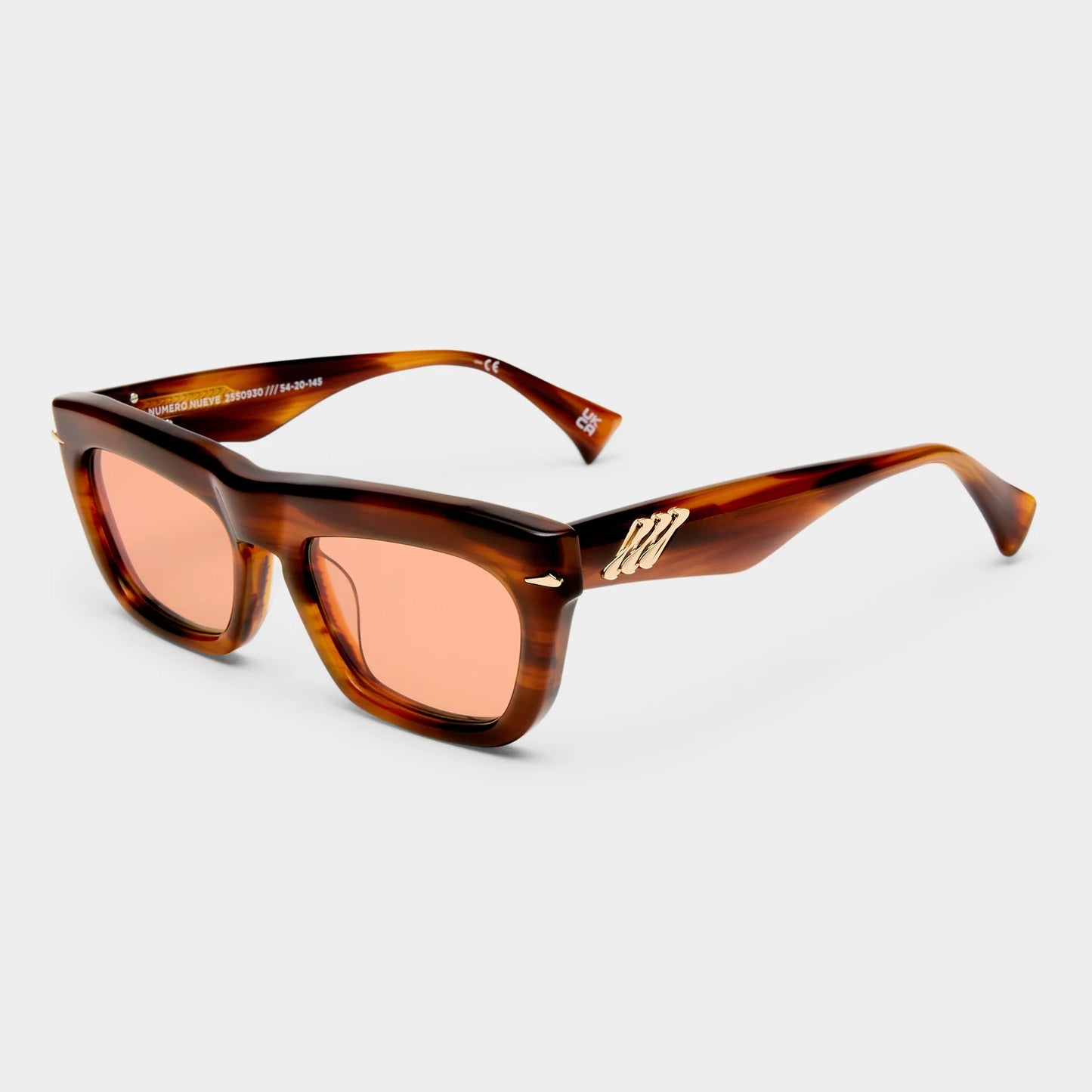 Le Specs Luxe Numero Nueve Sunglasses in Teak