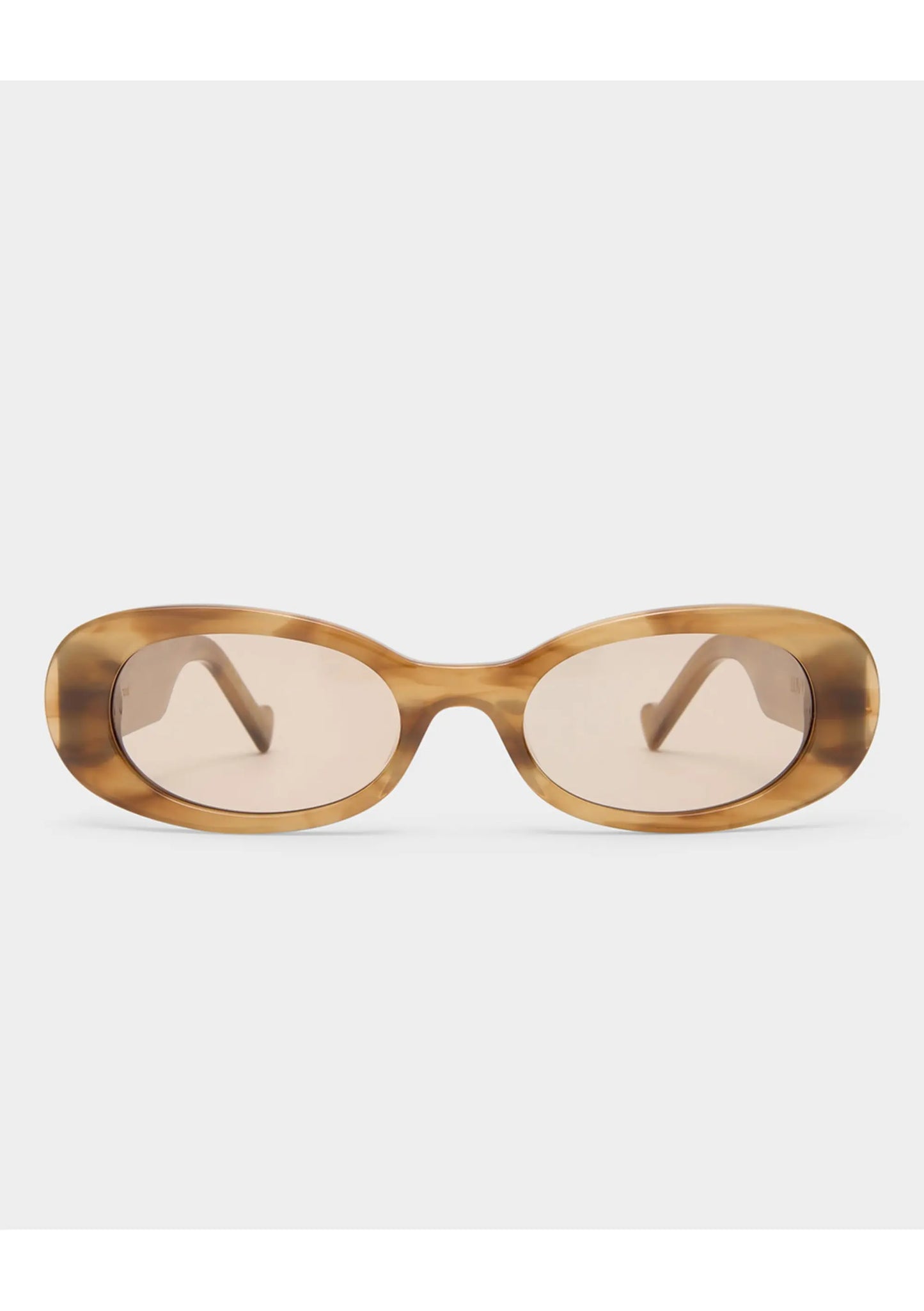 Luv Lou The Ellidy Sunglasses in Hazelnut