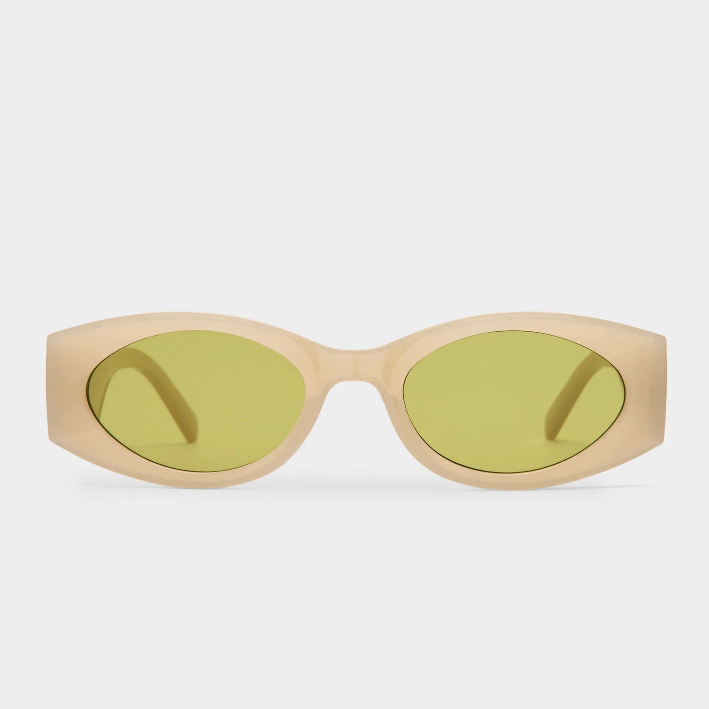 Le Specs Mermaiden Sunglasses in Oatmeal