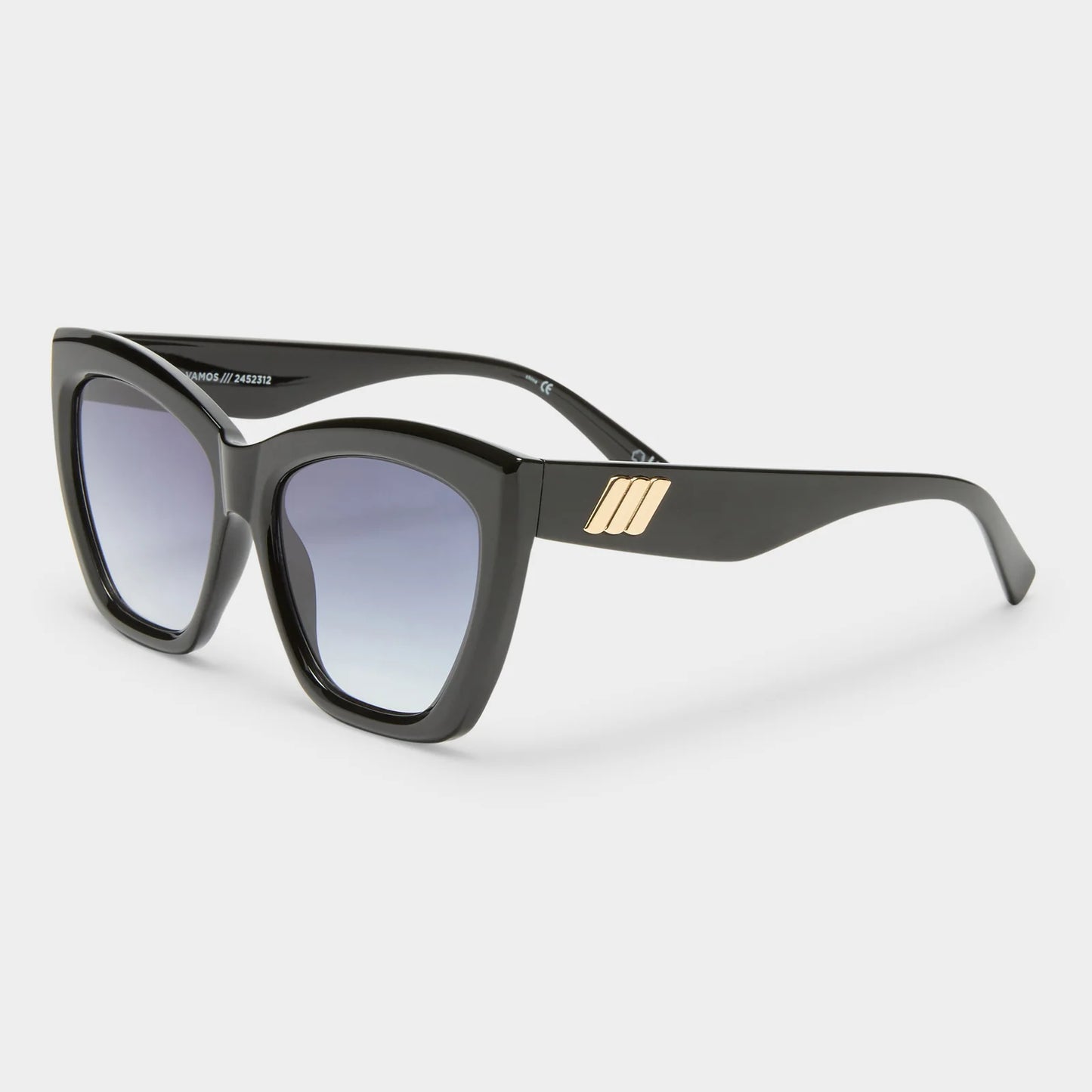 Le Specs Vamos Sunglasses in Black