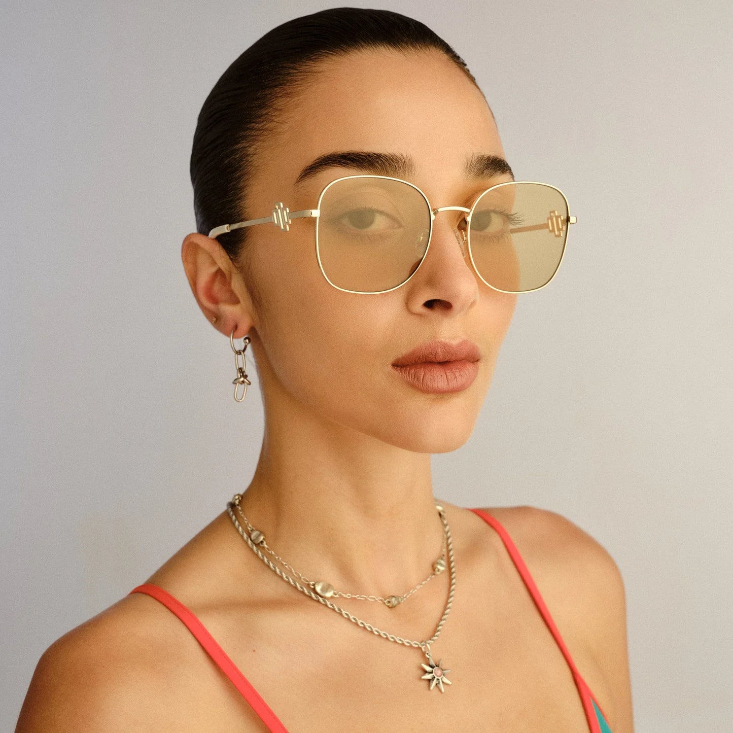 Le Specs Metamorphosis Sunglasses in Gold