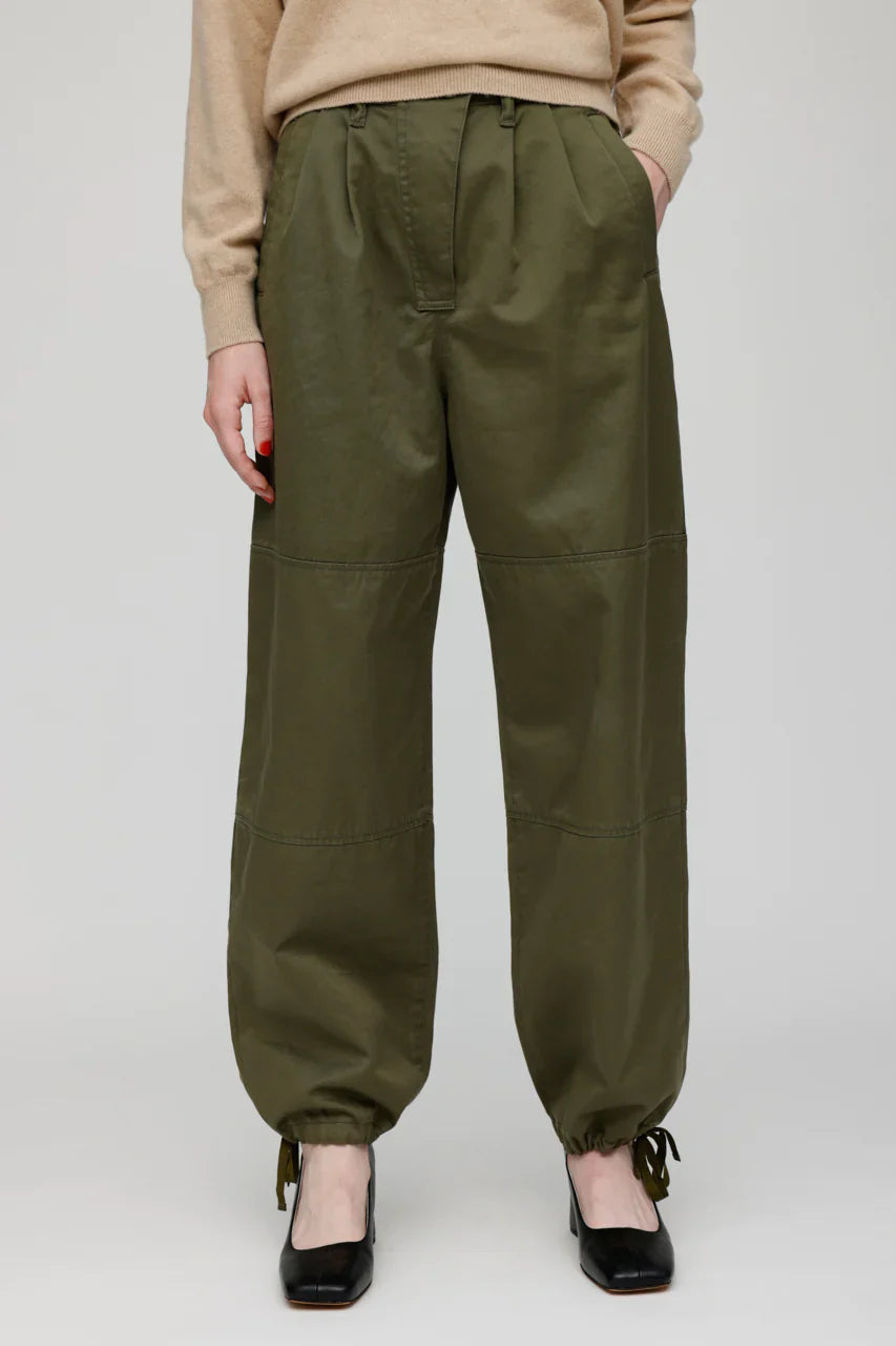 Moussy Vintage Fraser Cargo Pants in Khaki