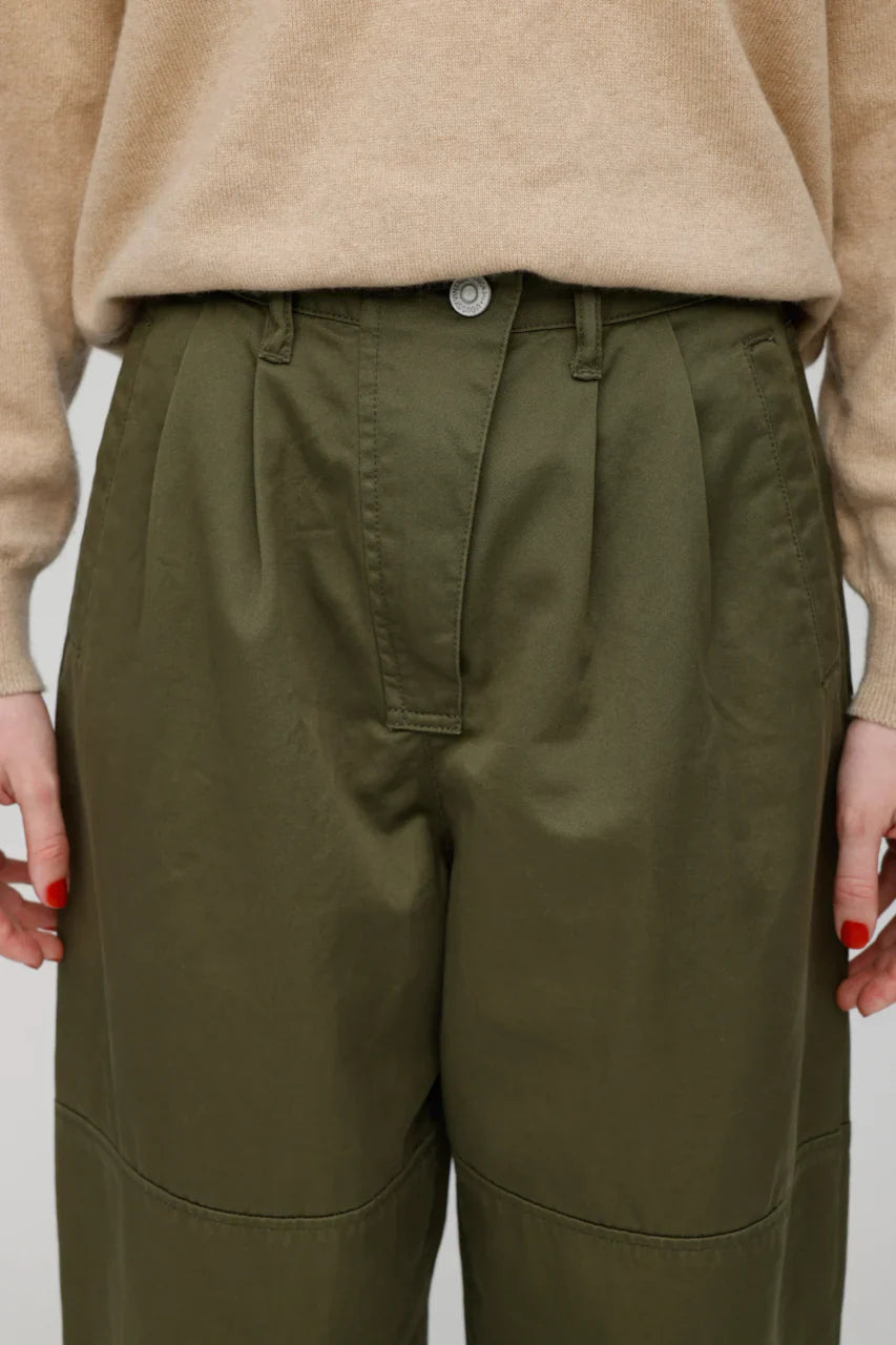 Moussy Vintage Fraser Cargo Pants in Khaki