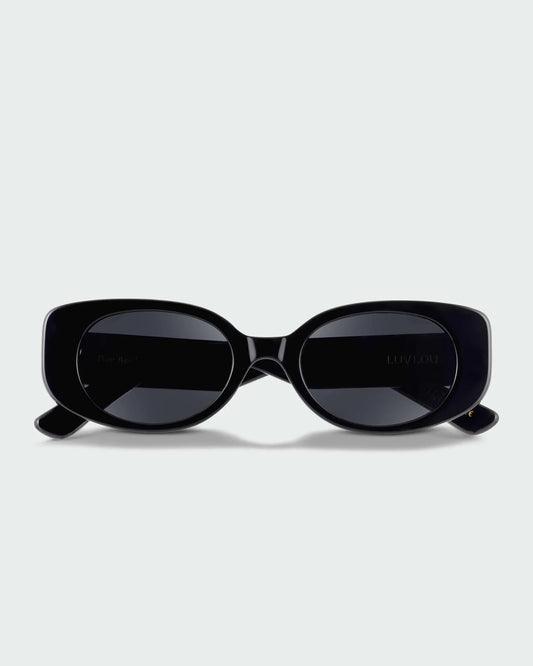 Luv Lou The Helena Sunglasses in Black