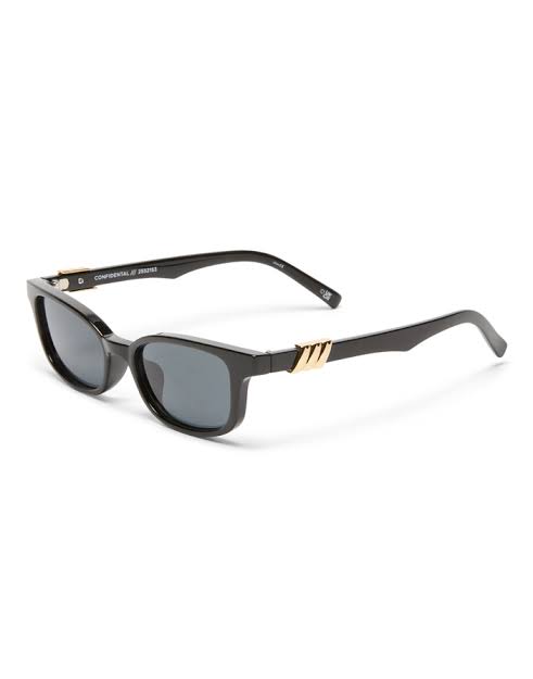 Le Specs Confidential Sunglasses in Black