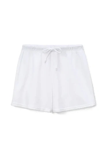 Perfectwhitetee Layla Shorts in White