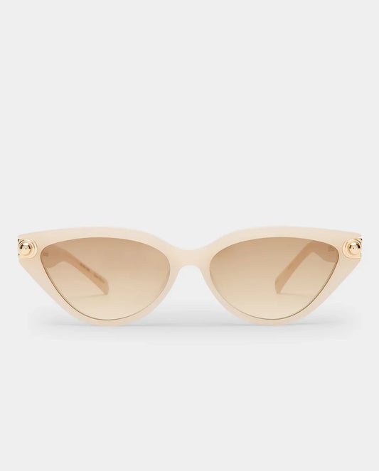 Luv Lou The Posie Sunglasses in Milk