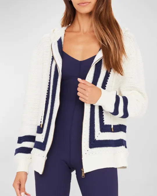 The Upside Kai Crocheted Hoodie