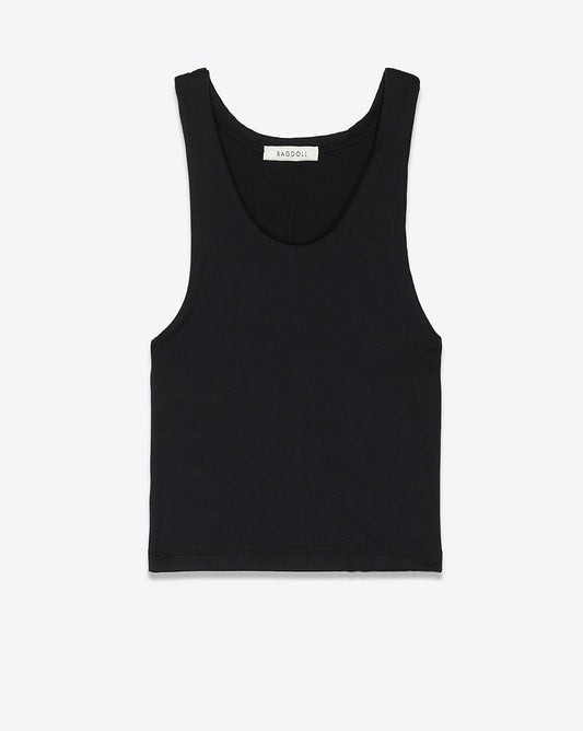 Ragdoll LA Workout Tank in Black