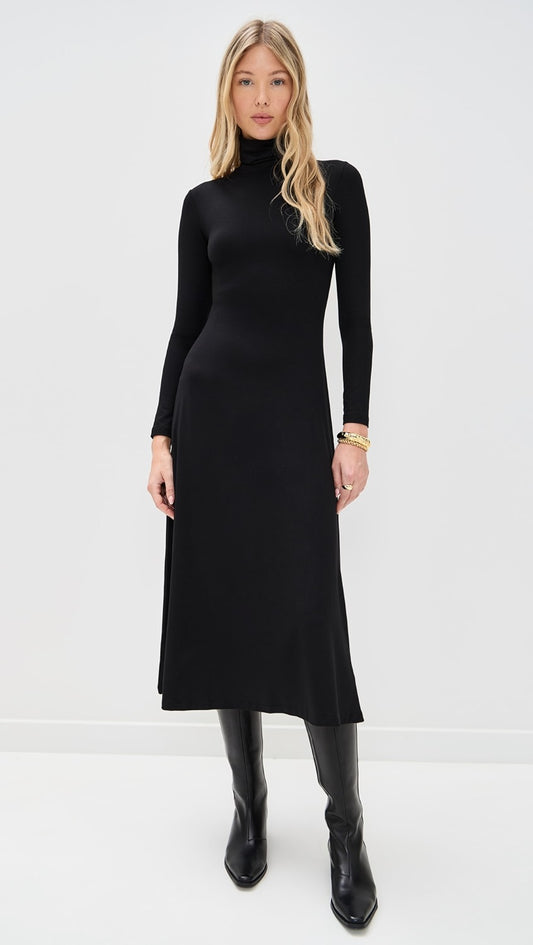Sold Out NYC The Turtleneck Dress in Black