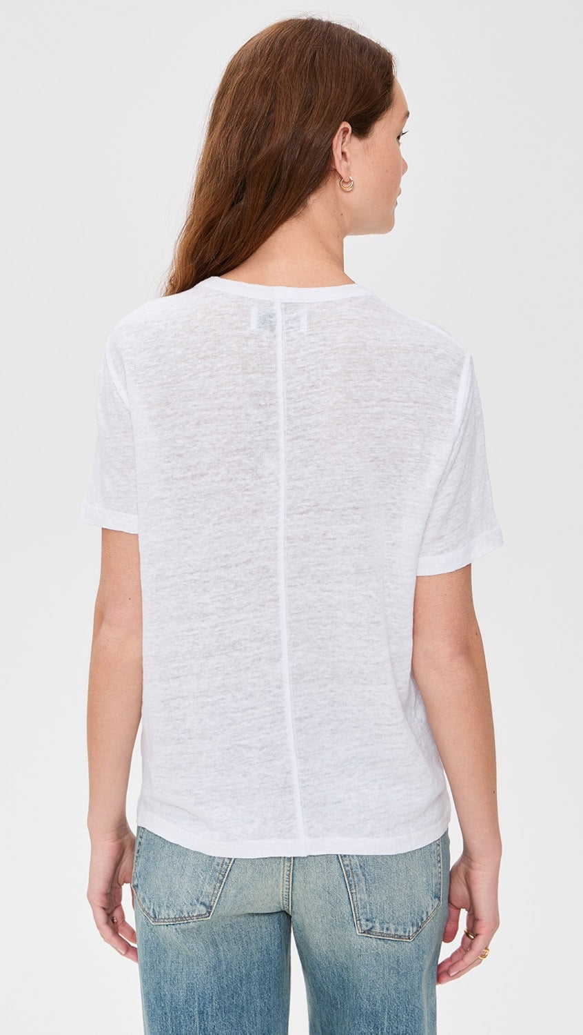 Sold Out NYC The Linen Perfect Tee in White