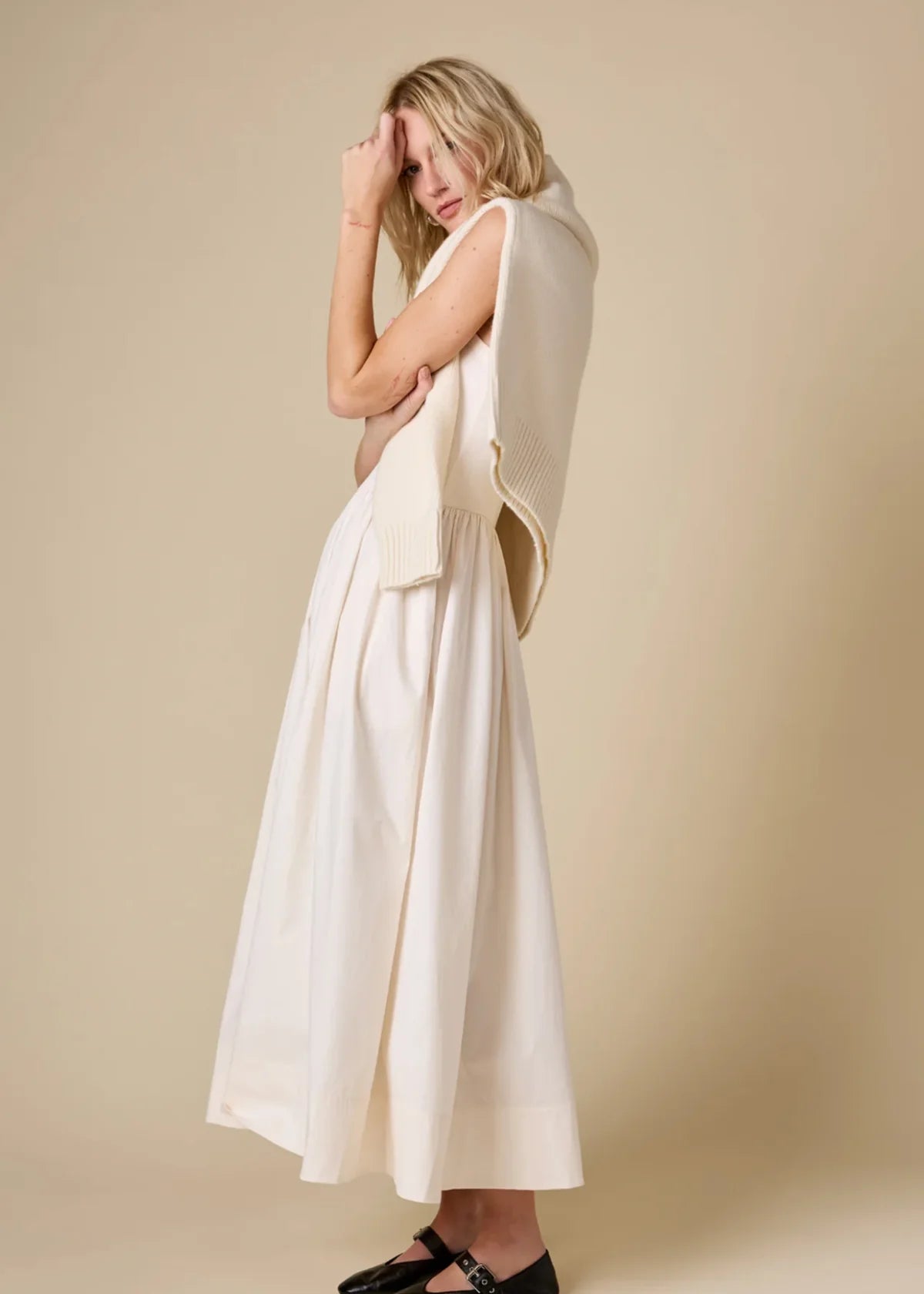 Sold Out NYC The RSVP Dress in Cream