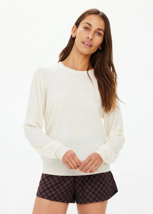 The Upside Gisella Wool Sweater in Creme