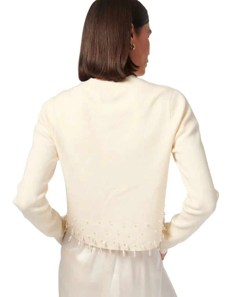CAMI NYC Perdita Cardigan in Macadamia
